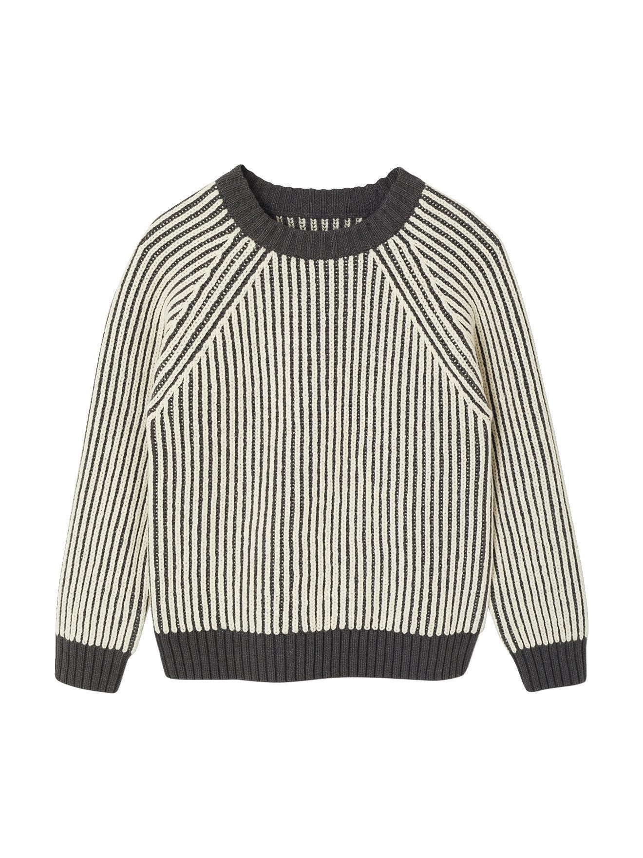 vertbaudet Pullunder Zweifarbiger Jungen Strickpullover