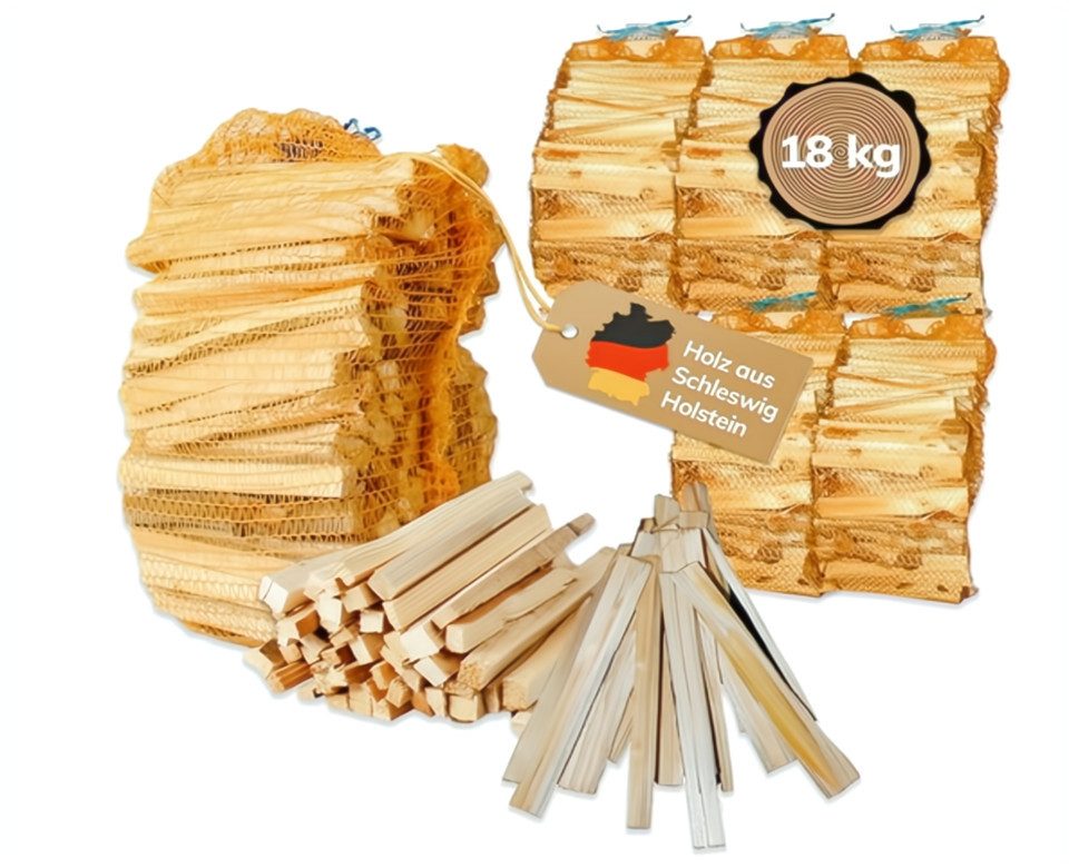 Landree Holzhof Kaminholz Anfeuerholz Anzündholz, 18 günstig online kaufen