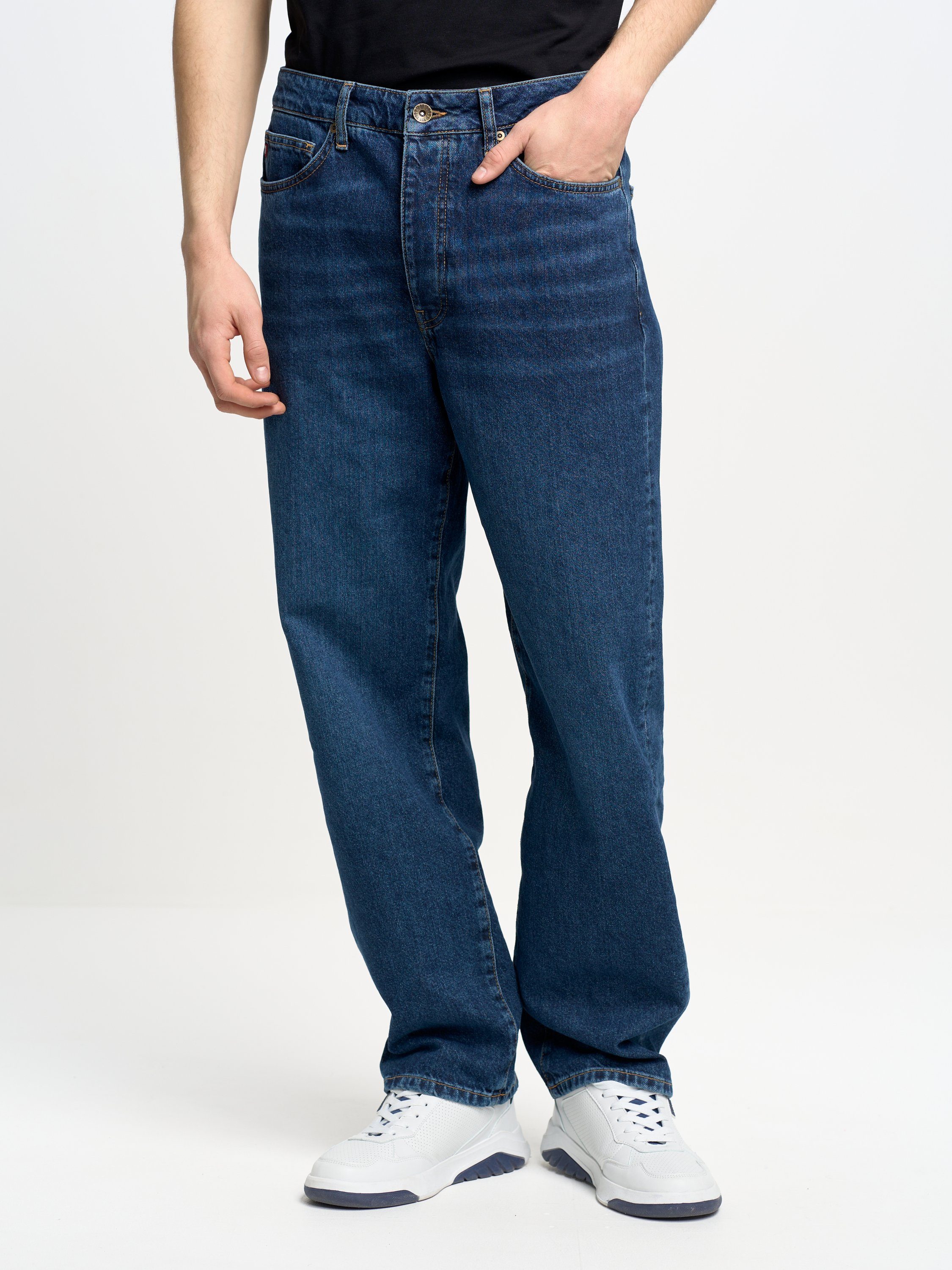 BIG STAR Loose-fit-Jeans ISAAC (1-tlg) marine