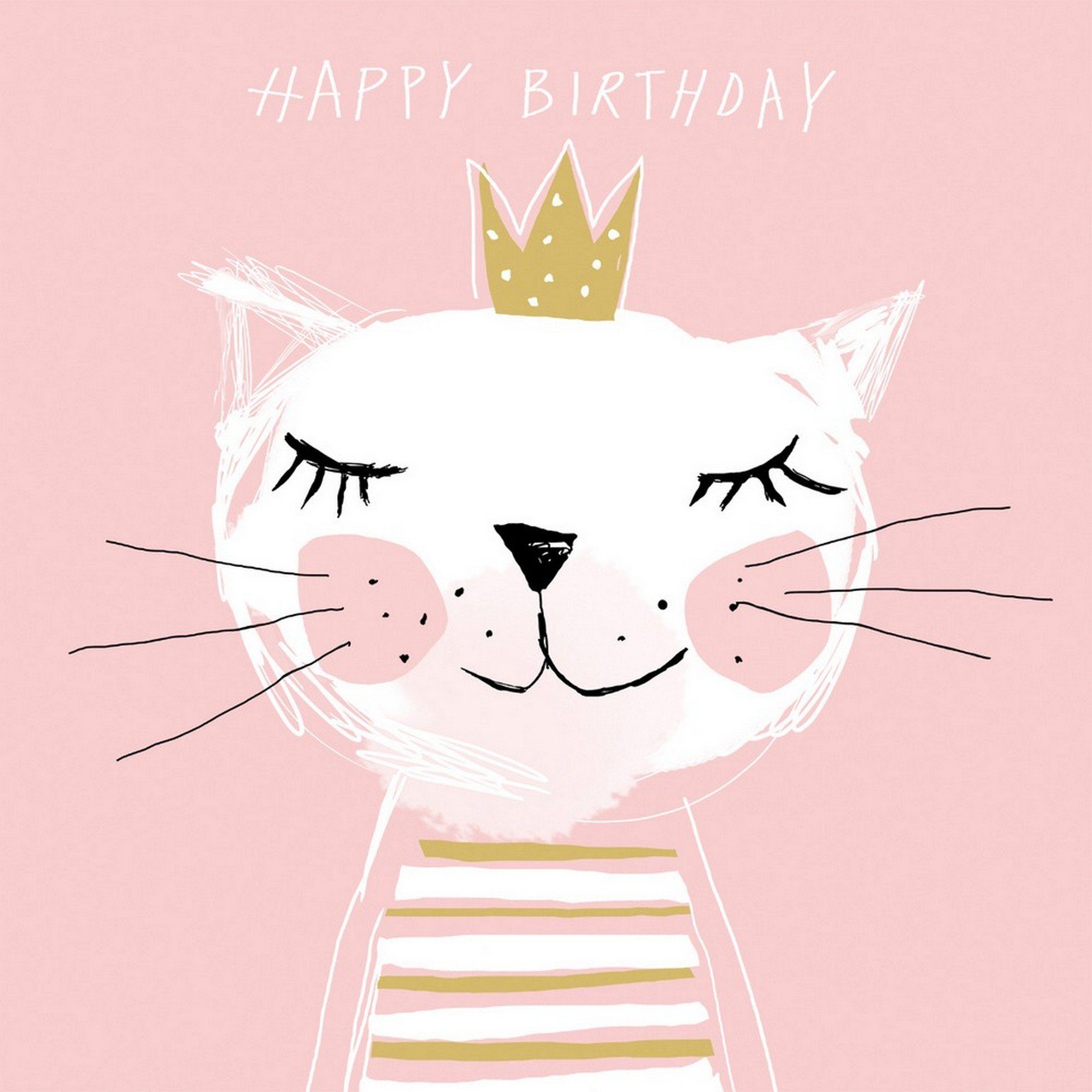 PPD Papierserviette 20 Servietten Happy Birthday Princess 33x33cm, (20 St)