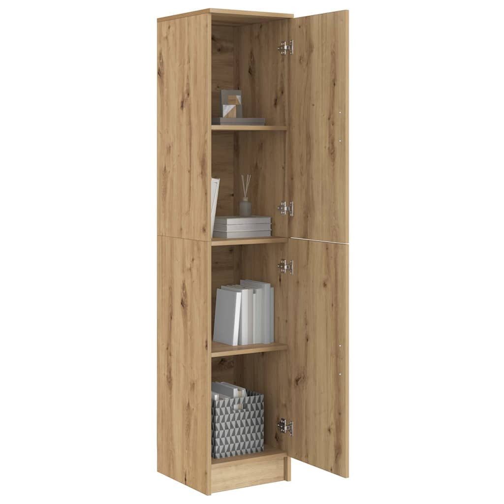 vidaXL Highboard Highboard Eiche handwerklich 35 x 39 x 168 cm Holzwerkstof günstig online kaufen
