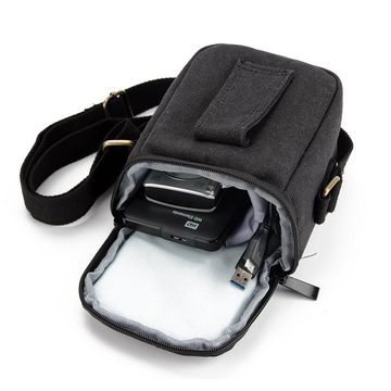 K-S-Trade Kameratasche für Olympus OM System Tough TG-7, Umhängetasche Schulter Tasche Tragetasche Kameratasche Fototasche