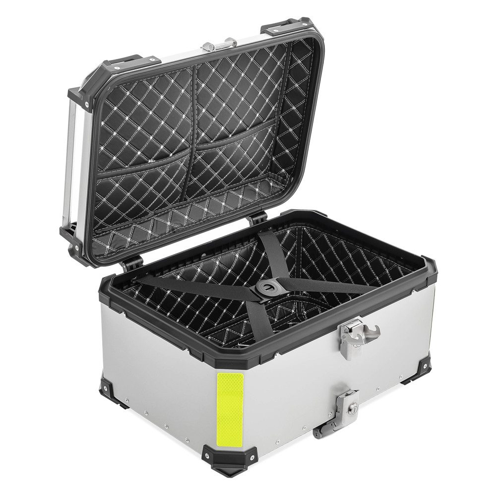 Bagtecs Topcase Set Alu Topcase + Gepäckbrücke für Royal Enfield Himalayan 450 24-25 X