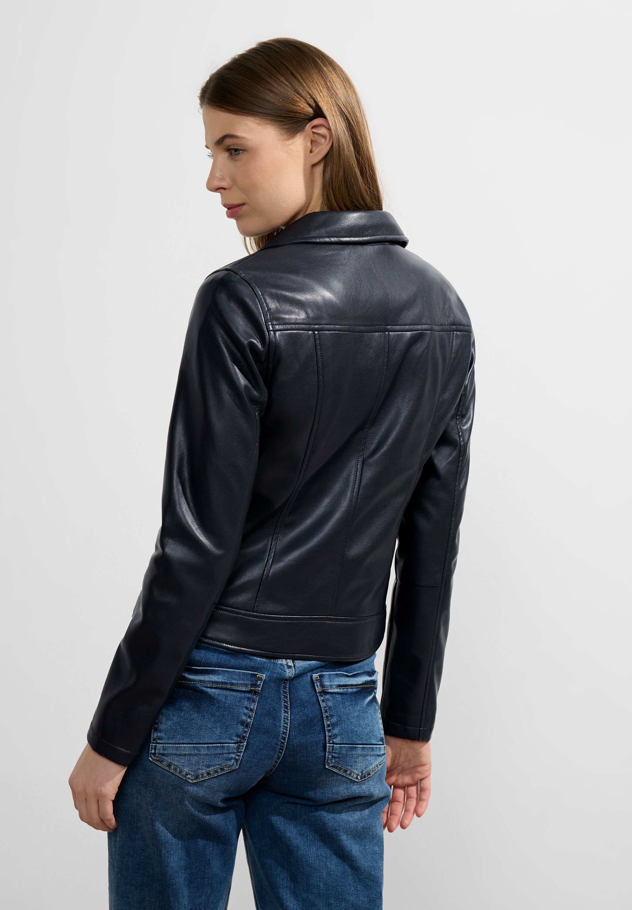 CECIL Bikerjacke mit asymmetrichem Reißverschluss