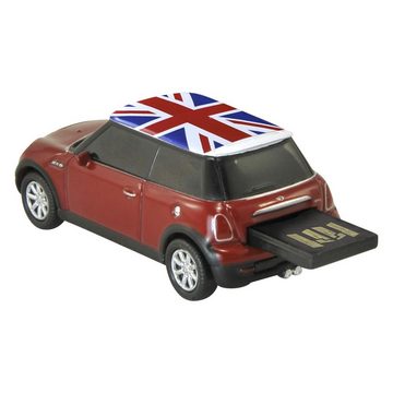 GENIE Mini Cooper USB-Stick (32GB, Flash Drive, Speicherstick, Speicher, Modellauto, rot)