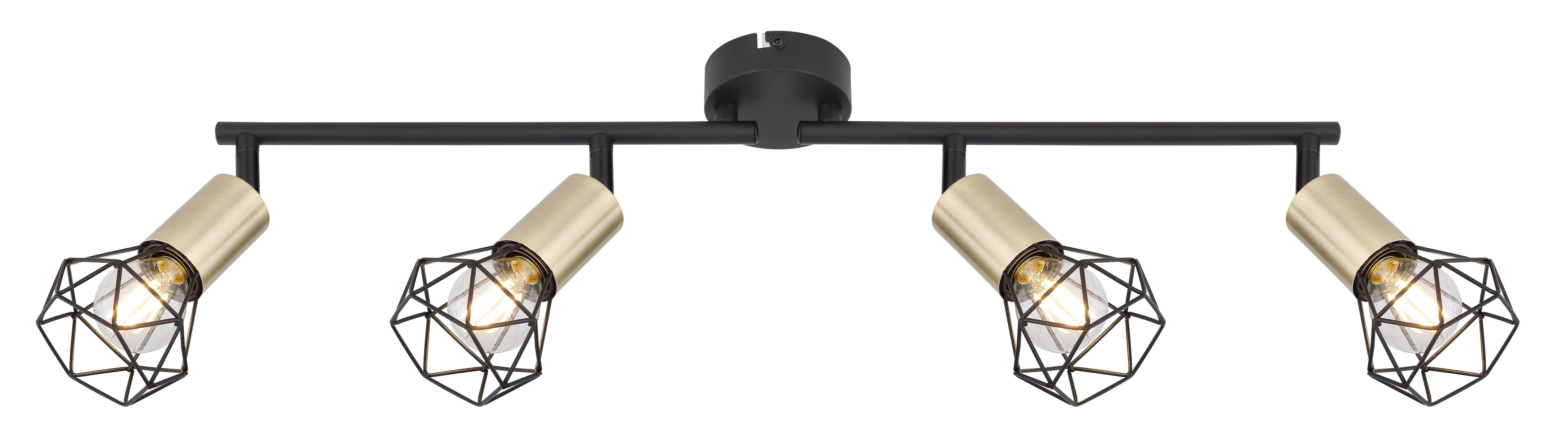 GLOBO LIGHTING Deckenstrahler XARA I, ohne Leuchtmittel, Deckenstrahler/Metall/Flur/Wohnzimmer/Schlafzimmer