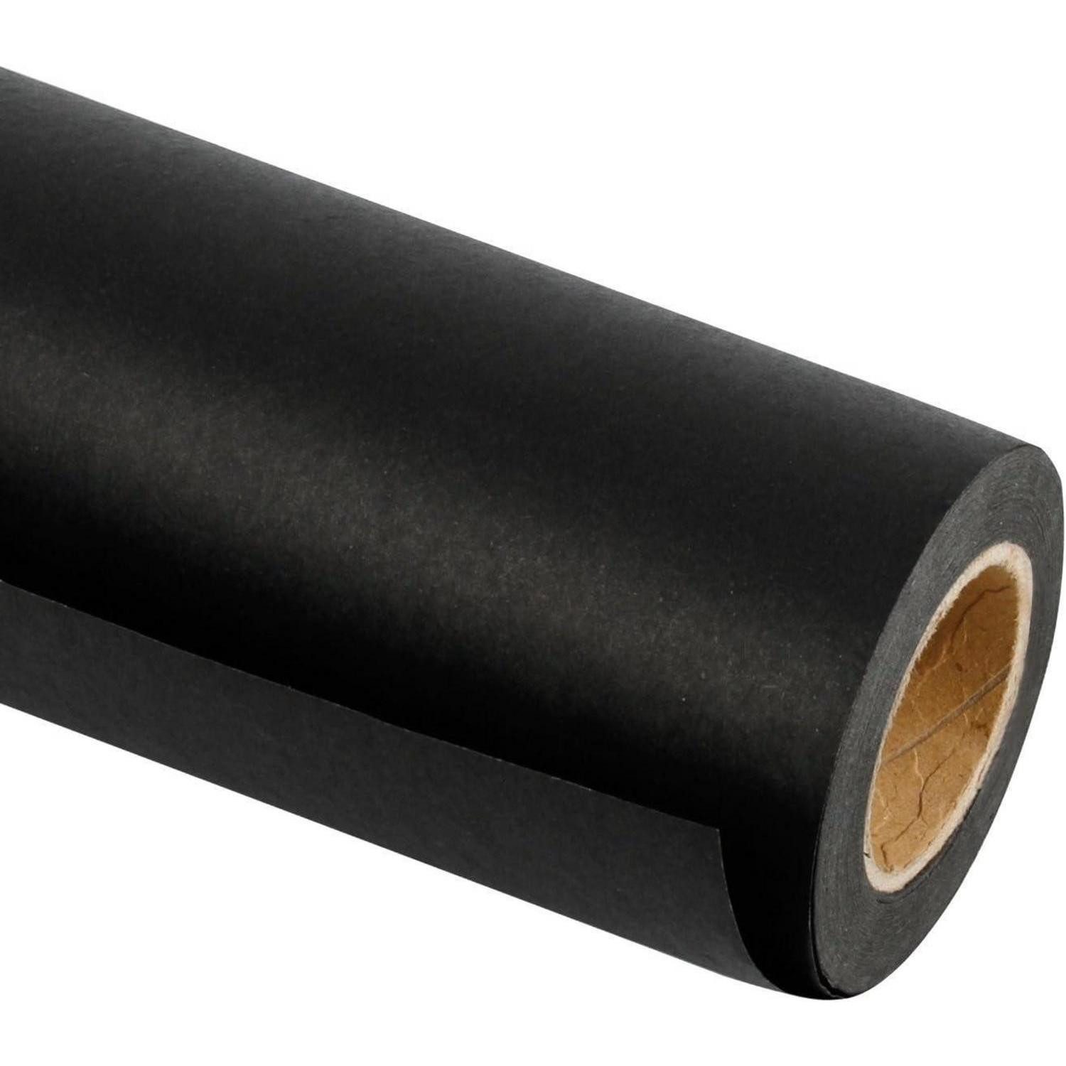 LuxusKollektion Packpapier Kraftpapier Recyclingpapier Verpackung Versand Post Pakete Schwarz