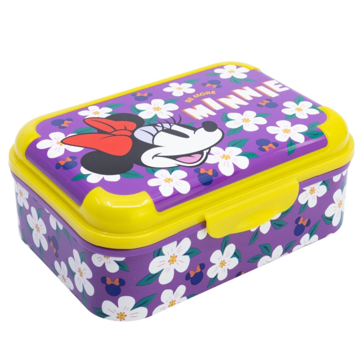 Storline Lunchbox Disney Minnie Mouse Brotdose – Bruchsicher & Bunt, (1x Deckel, 1x Box), Brotdose