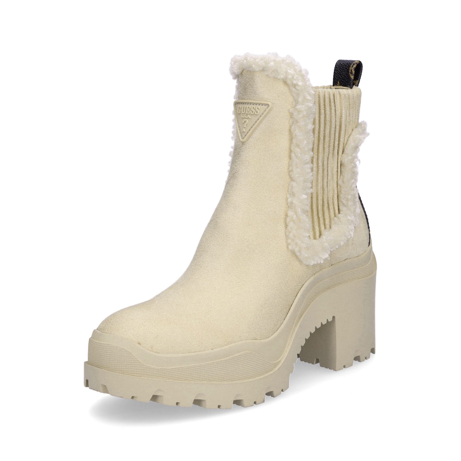 Guess Damen Stiefelette Yvette beige Stiefelette