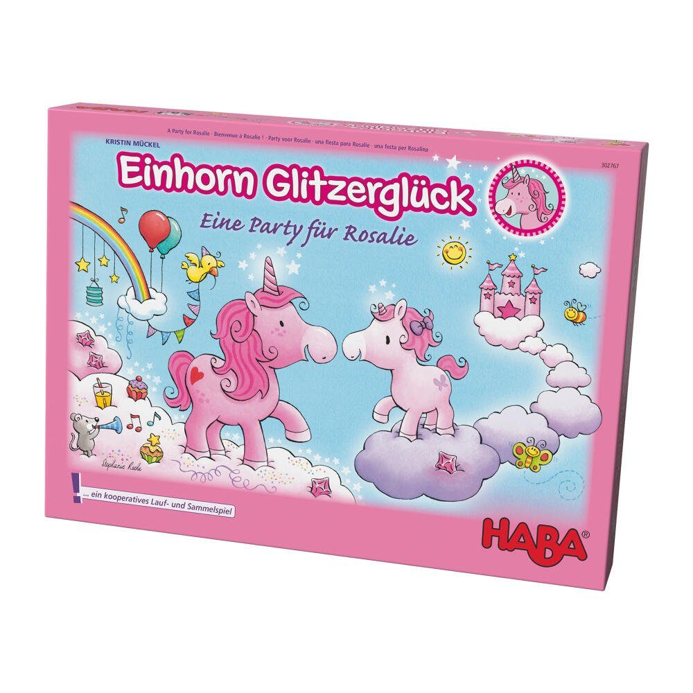 Haba Spiel Einhorn Glitzerglück Eine Party für Rosalie
