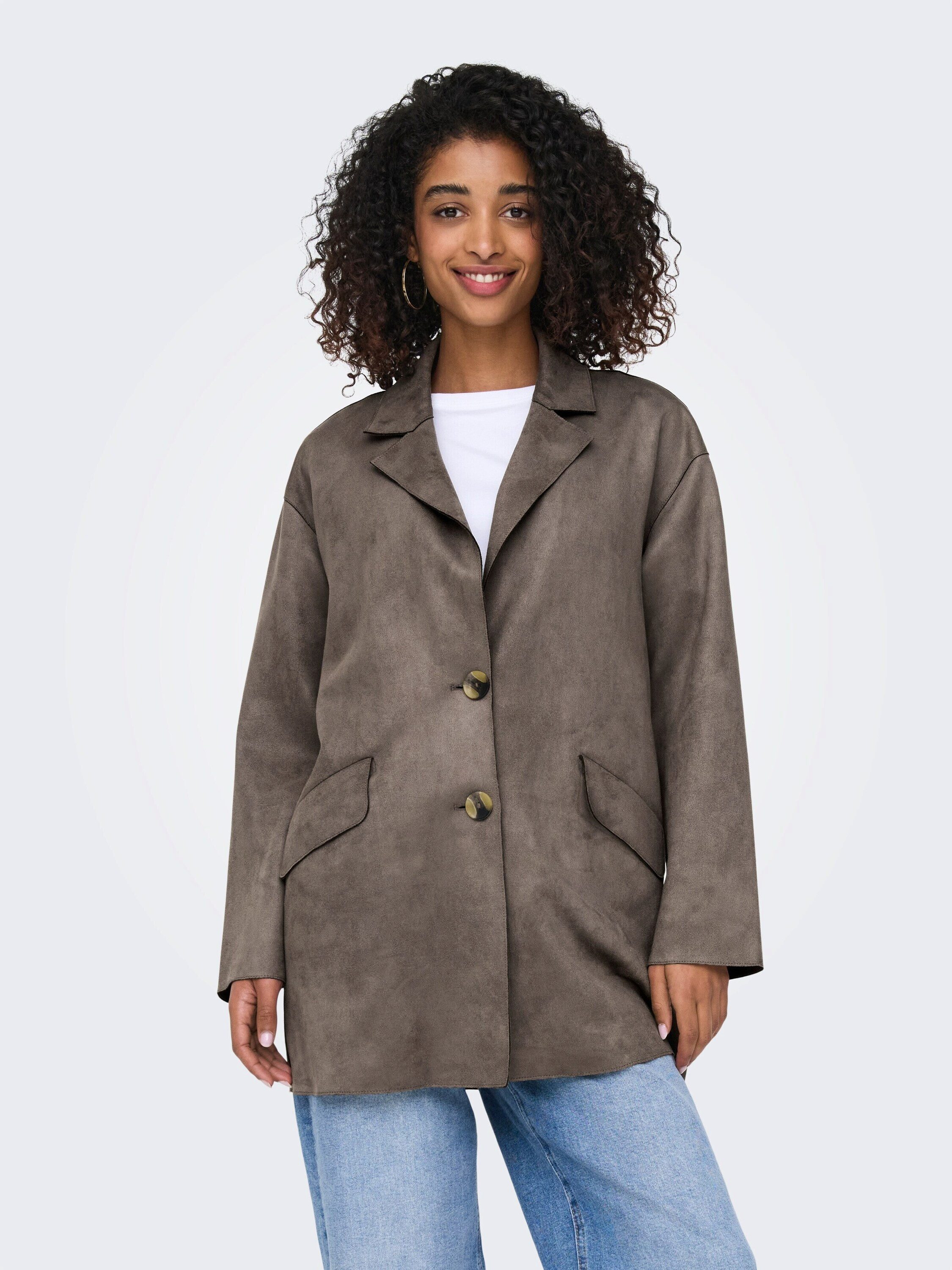 ONLY Jackenblazer ONLMAGGIE (1-tlg) Plain/ohne Details
