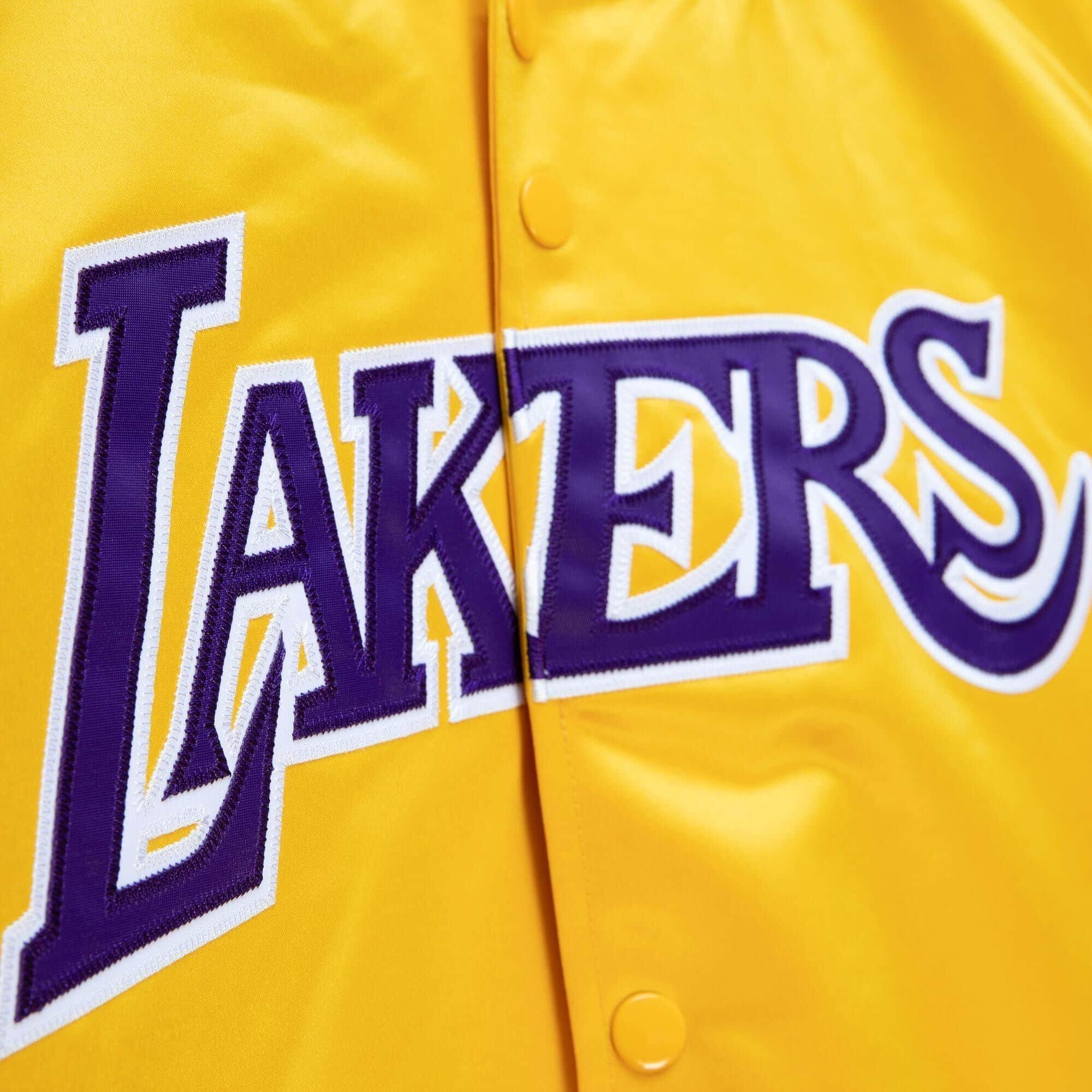Mitchell & Ness Windbreaker Los Lakers gold Angeles Satin