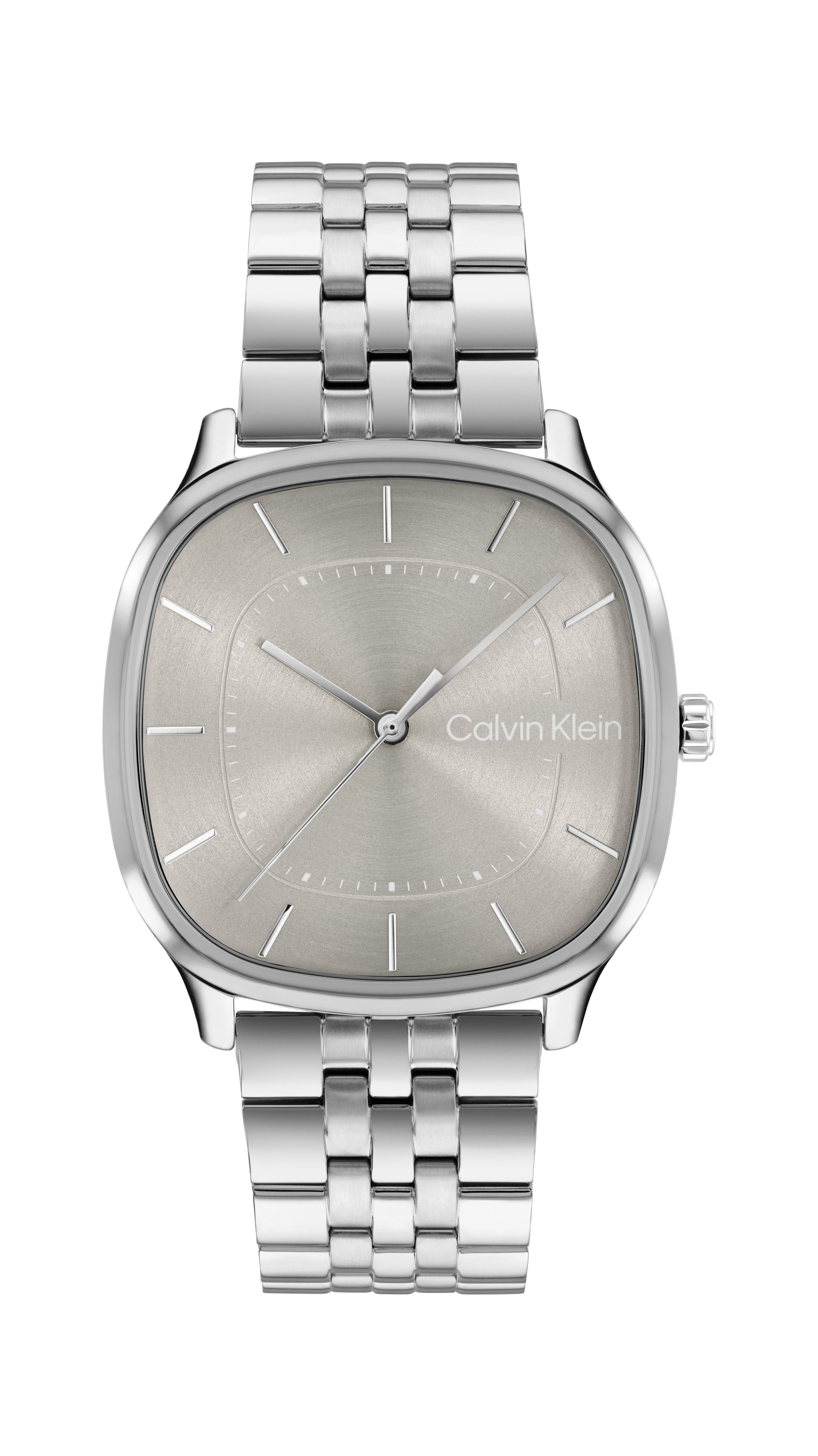 Calvin Klein Quarzuhr CK SHAPE 25200581, Armbanduhr, Damenuhr, Herrenuhr, Edelstahlarmband, analog