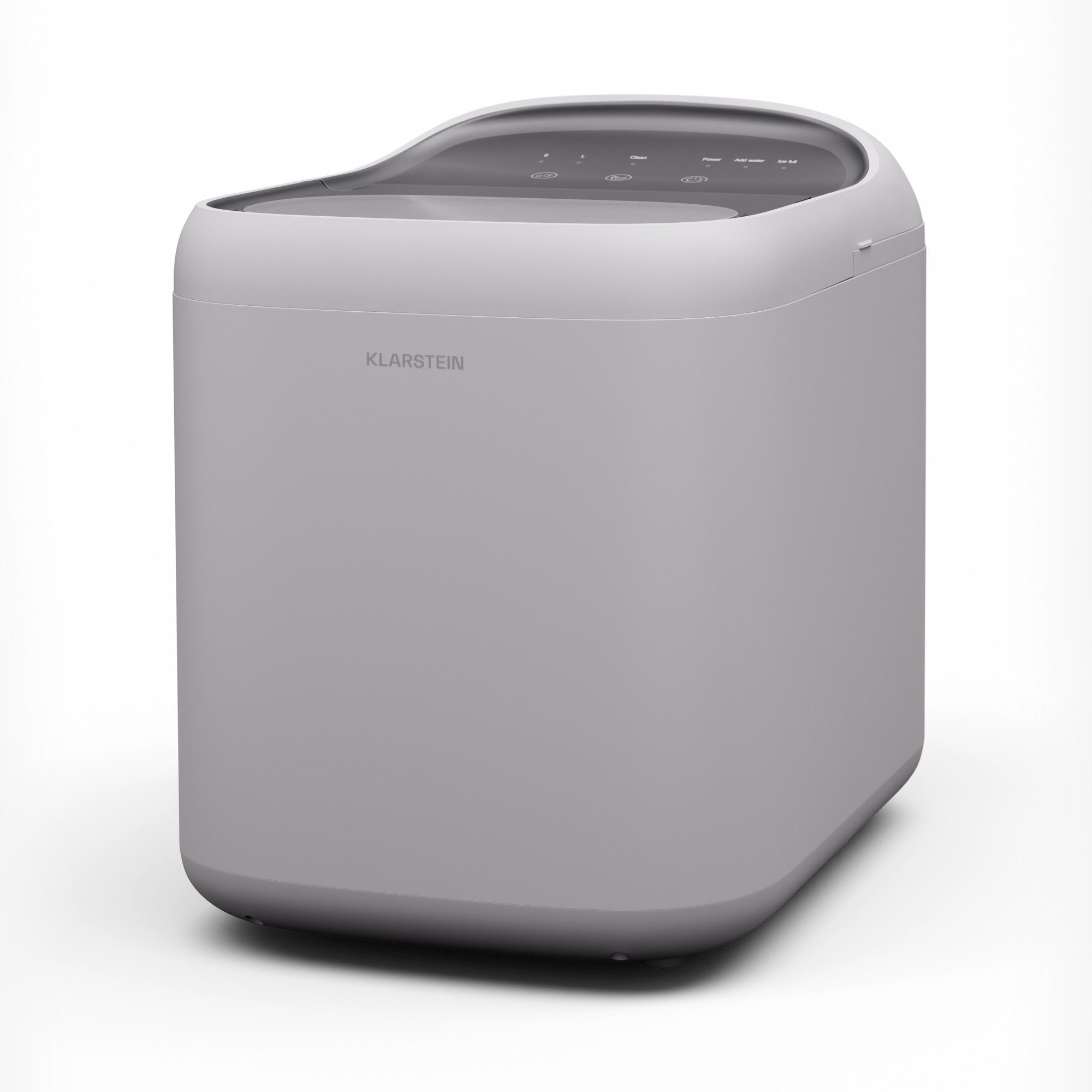 Klarstein Eiswürfelmaschine SparkIce, Elektrischer Eiswürfelbereiter Eismachinen Wassertank 1,5 L