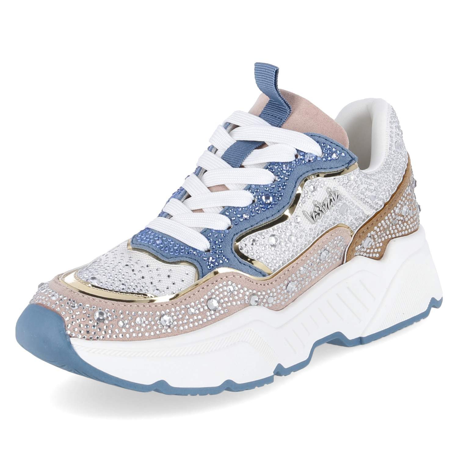 La Strada La Strada 2211242 5022 Damen Textil & Synthetik sand Schnürschuh