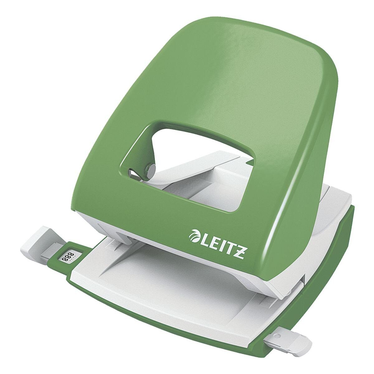 LEITZ Lochstanzer 5008 NeXXt, 2-fach bis 30 Blatt, für A4, A5, A6, 8x8x8 cm, US, Folio