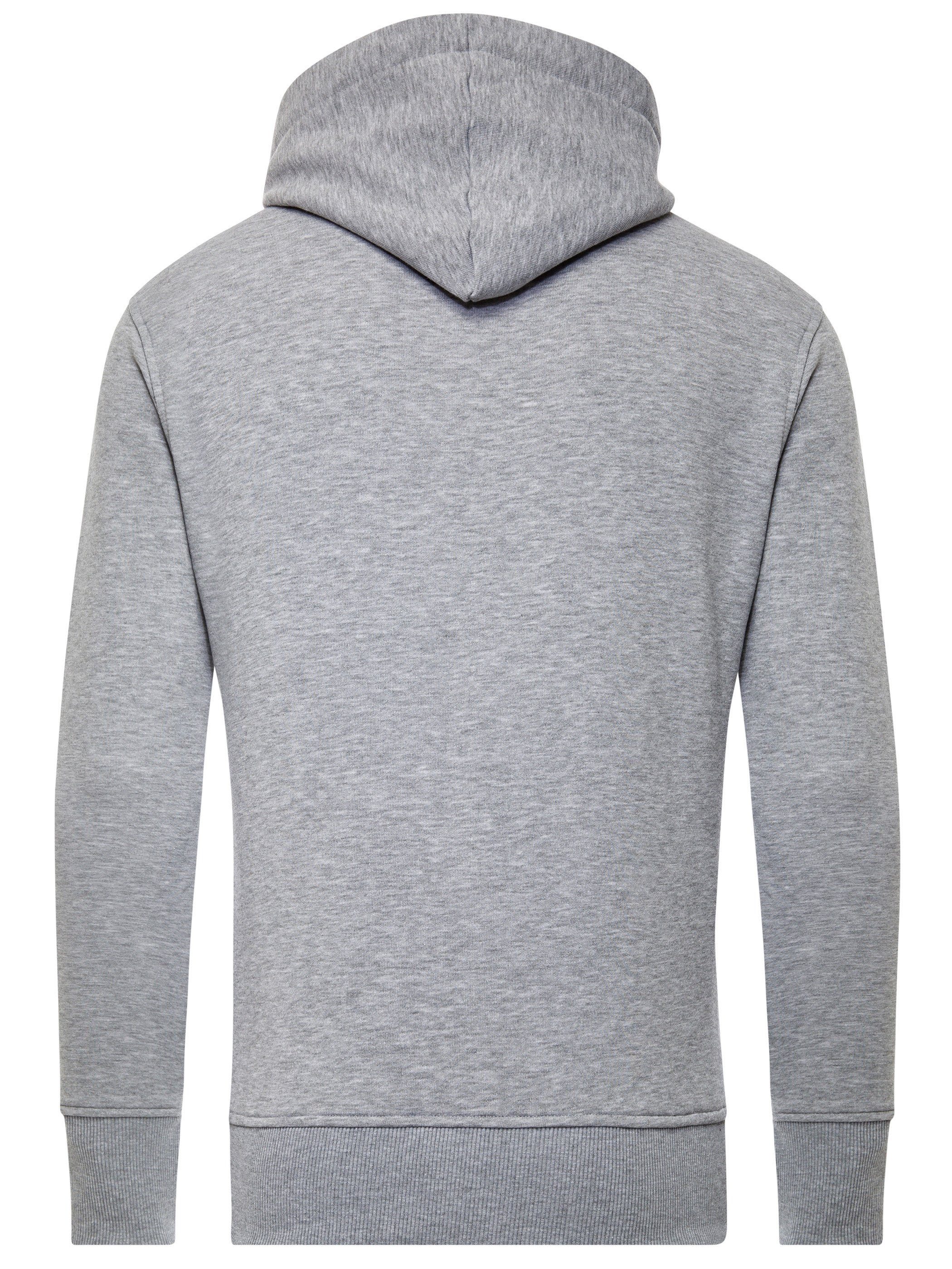 Yazubi Kapuzensweatjacke Sweat Zip Hood Osaka Zip Hoodie mit Kapuze