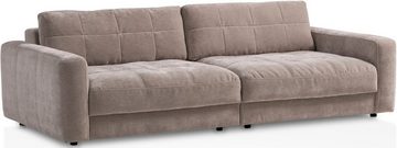 BETYPE Big-Sofa Be Comfy, legerer Sitzkomfort, wahlweise mit manueller Sitztiefenverstellung