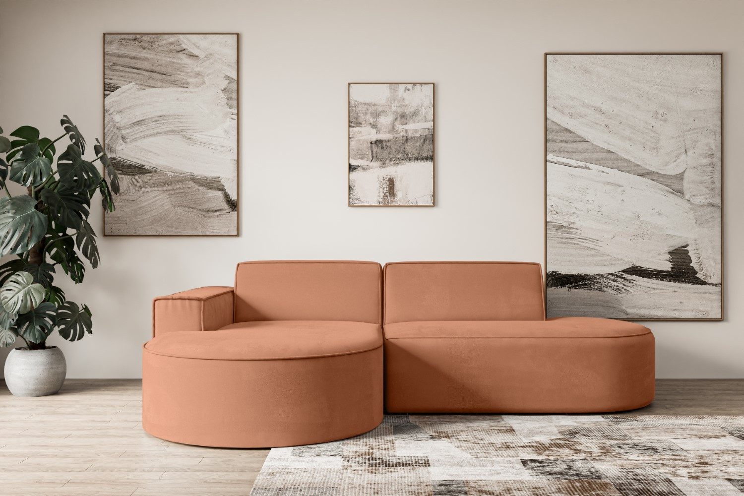 ALTDECOR Ecksofa MARI-L1, Sofa Praktische Bequeme günstig online kaufen