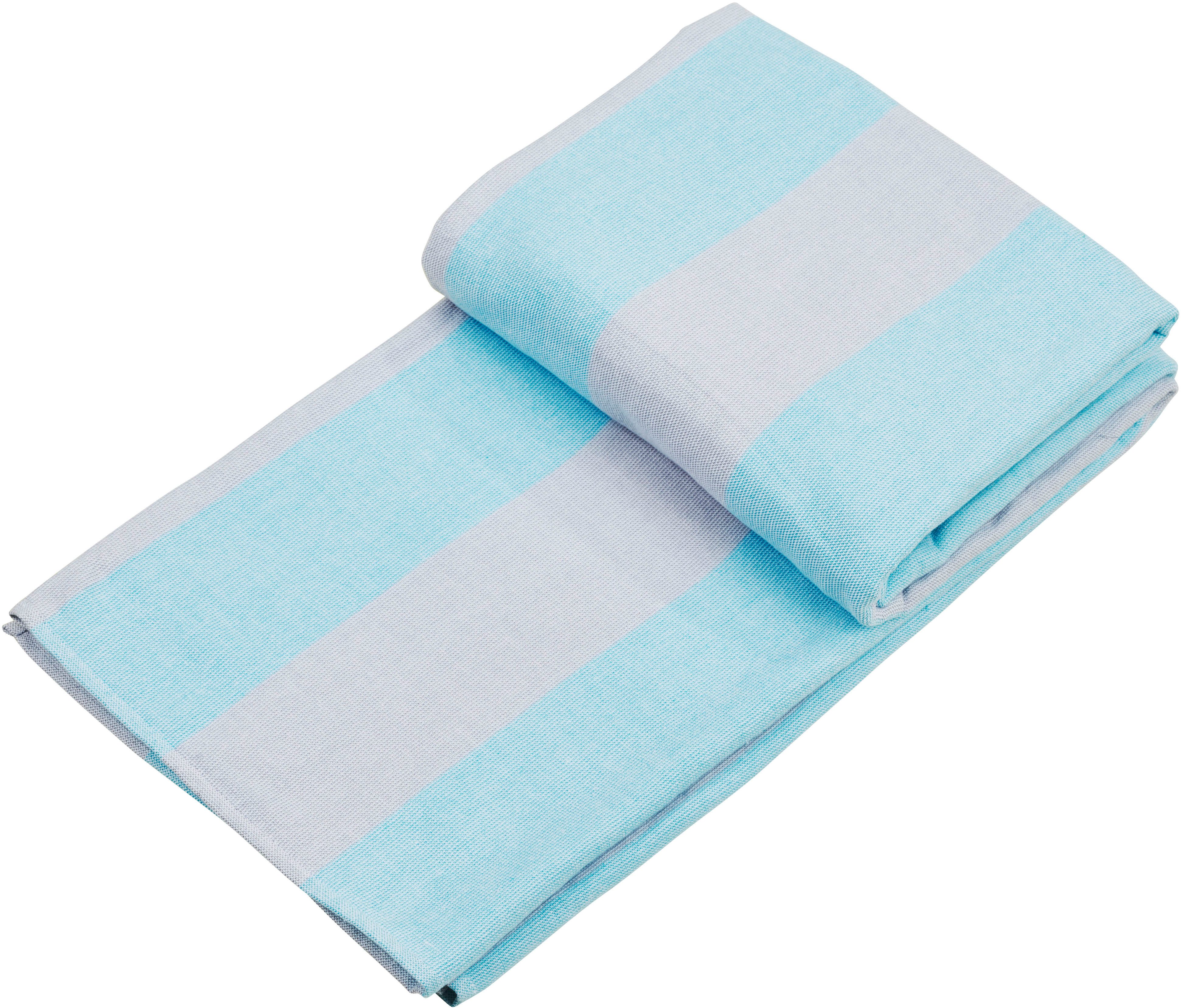 done.® Hamamtuch California, (1-St), Stranddtuch mit auffälligen,farbigen Sreifen