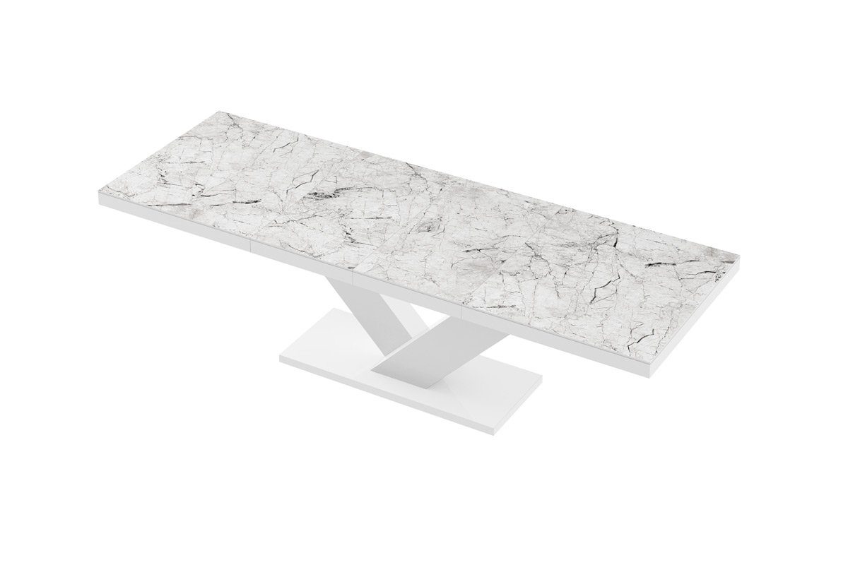 designimpex Esstisch HE-999 Marmoroptik Hochglanz - günstig online kaufen