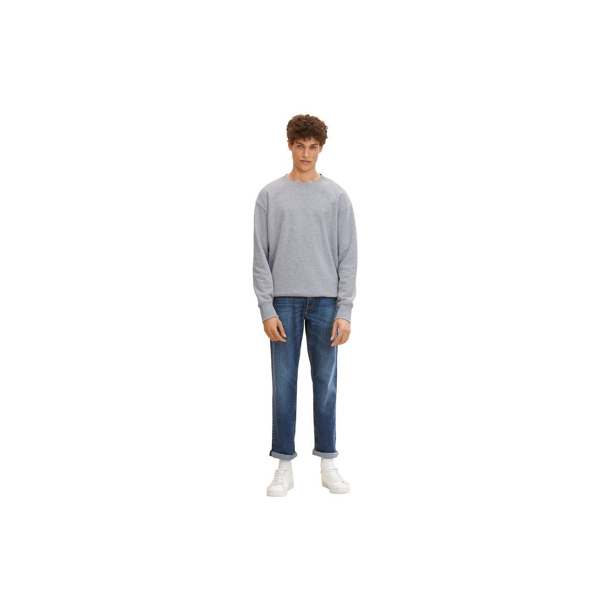 TAILOR TOM (1-tlg) 5-Pocket-Jeans mittel-grau