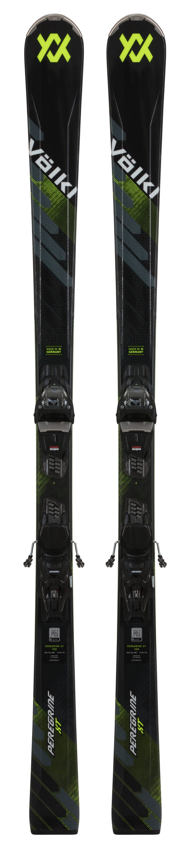 Ski Völkl Peregrine XT + VMOT 10 Pistenski Set mit Tip Rocker