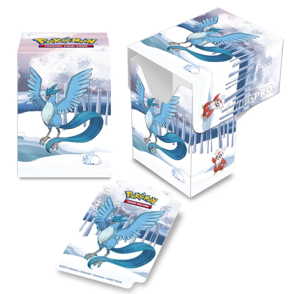 Ultra Pro Sammelkarte Deck Box - Pokemon Gallery Series Frosted Forest #15987 Deckbox