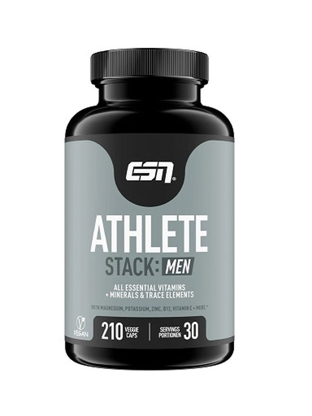 ESN Athlete Stack:MEN (210 Kapseln) Kapseln, 186 g