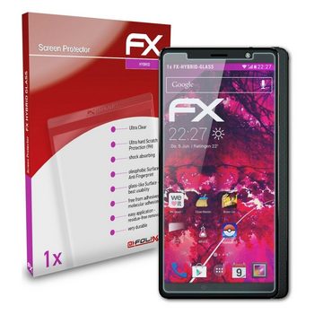 atFoliX Schutzfolie Panzerglasfolie für Blackberry Evolve X, Ultradünn und superhart