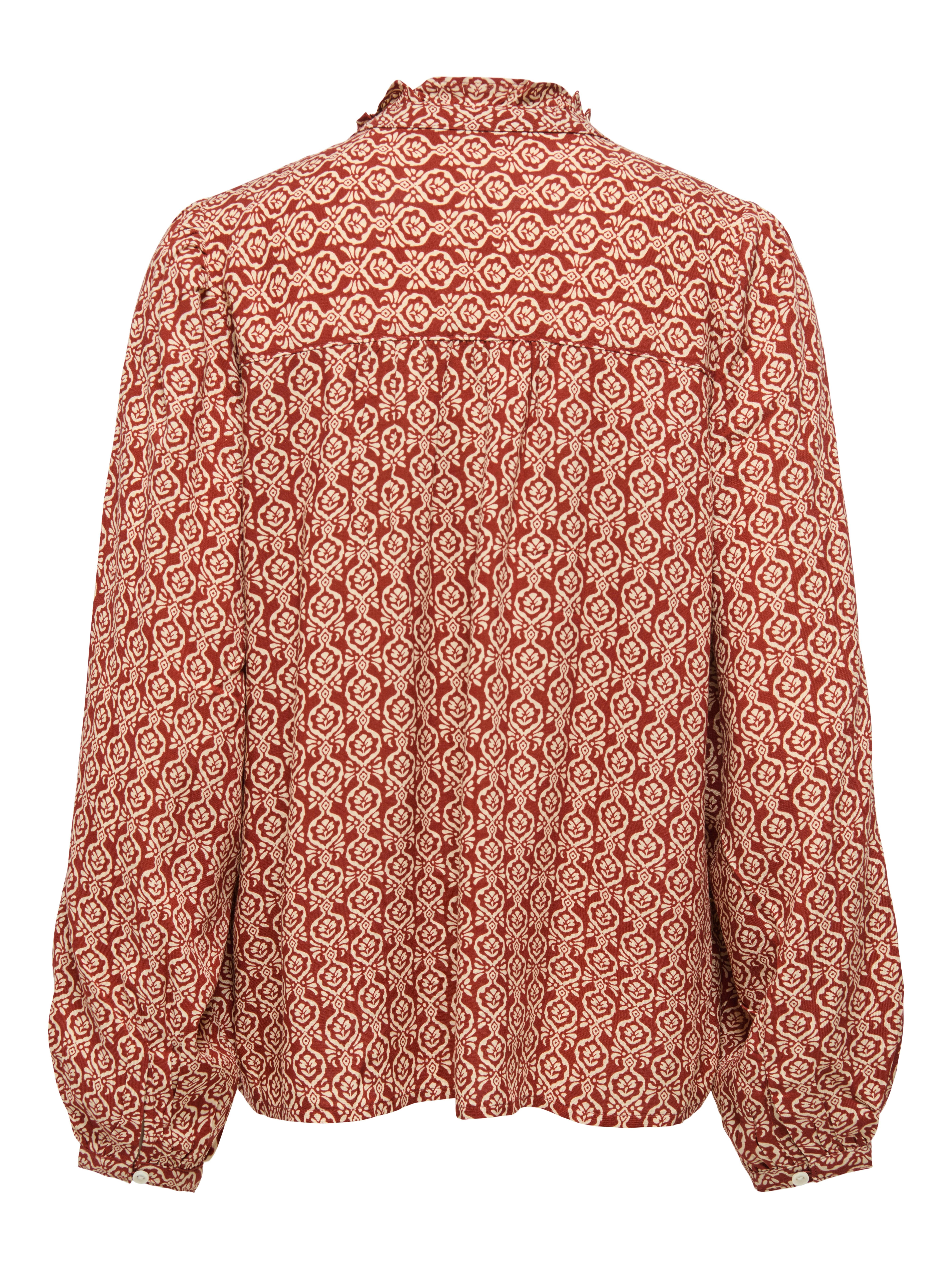ONLY Langarmbluse ONLRAYA L/S SHIRT WVN Viskose, regular fit – Bild 5 von 5