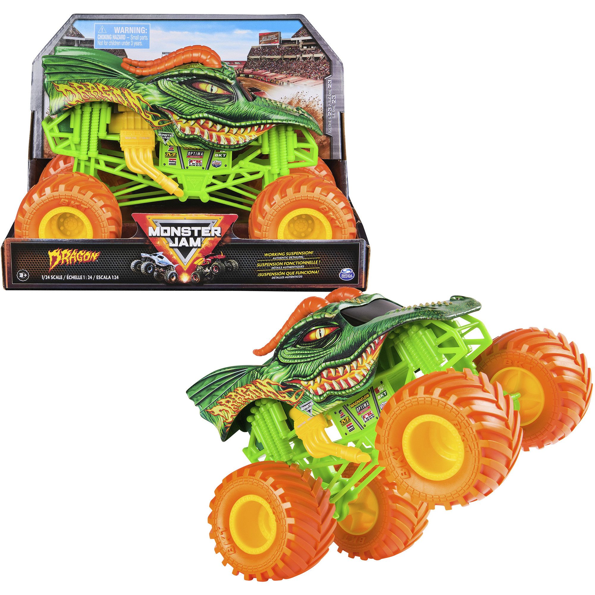 Monster Jam Spielzeug-Auto Spin Master Monster Jam Collector Die Cast Trucks