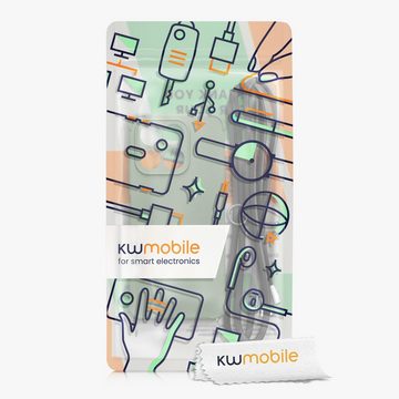 kwmobile Handyhülle Hülle für HONOR X8a, mit Metall Kette zum Umhängen - Silikon Handy Cover Case Schutzhülle