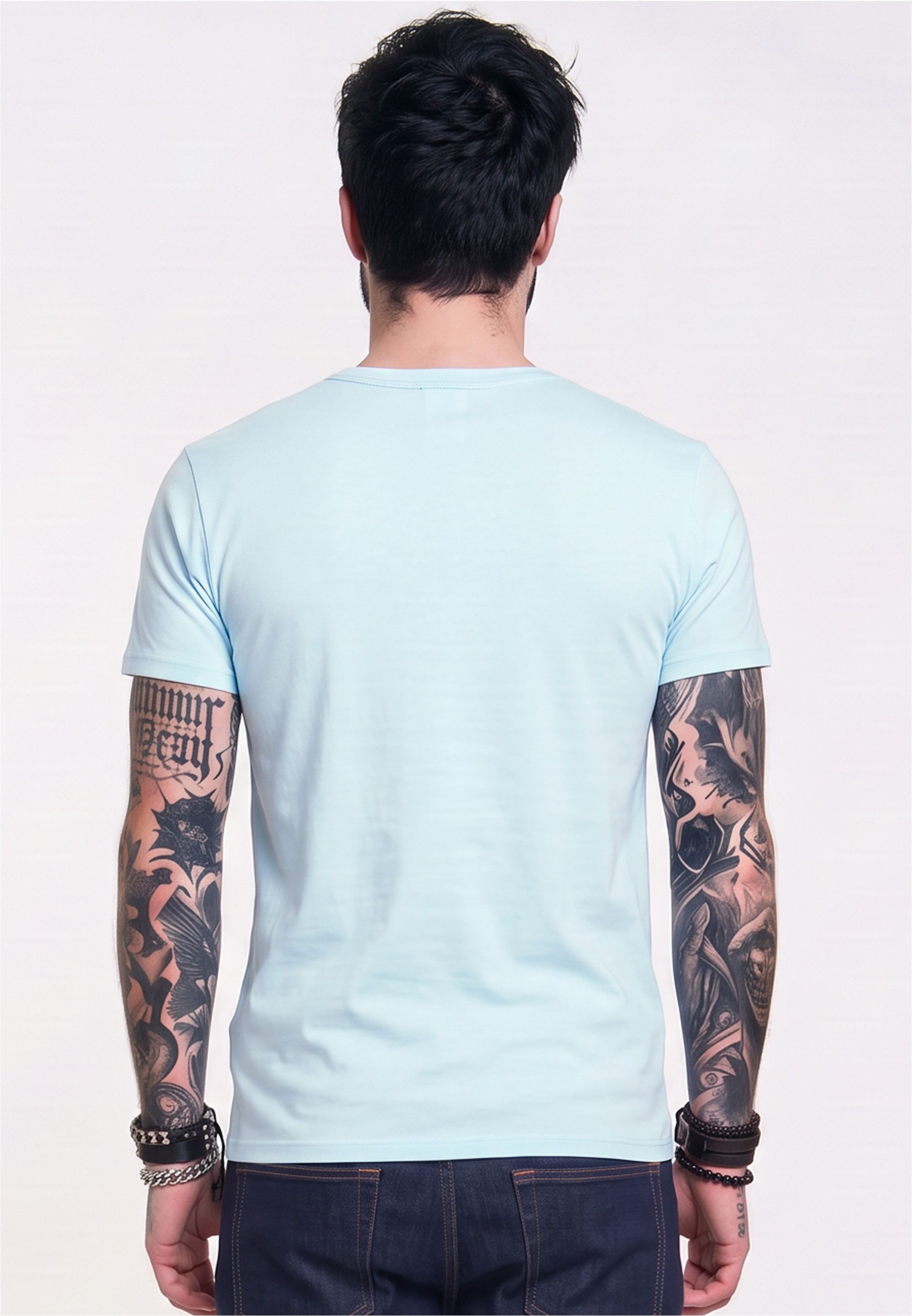 LOGOSHIRT T-Shirt Batman - Joker Bats mit trendigem Superschurken-Print – Bild 4 von 4