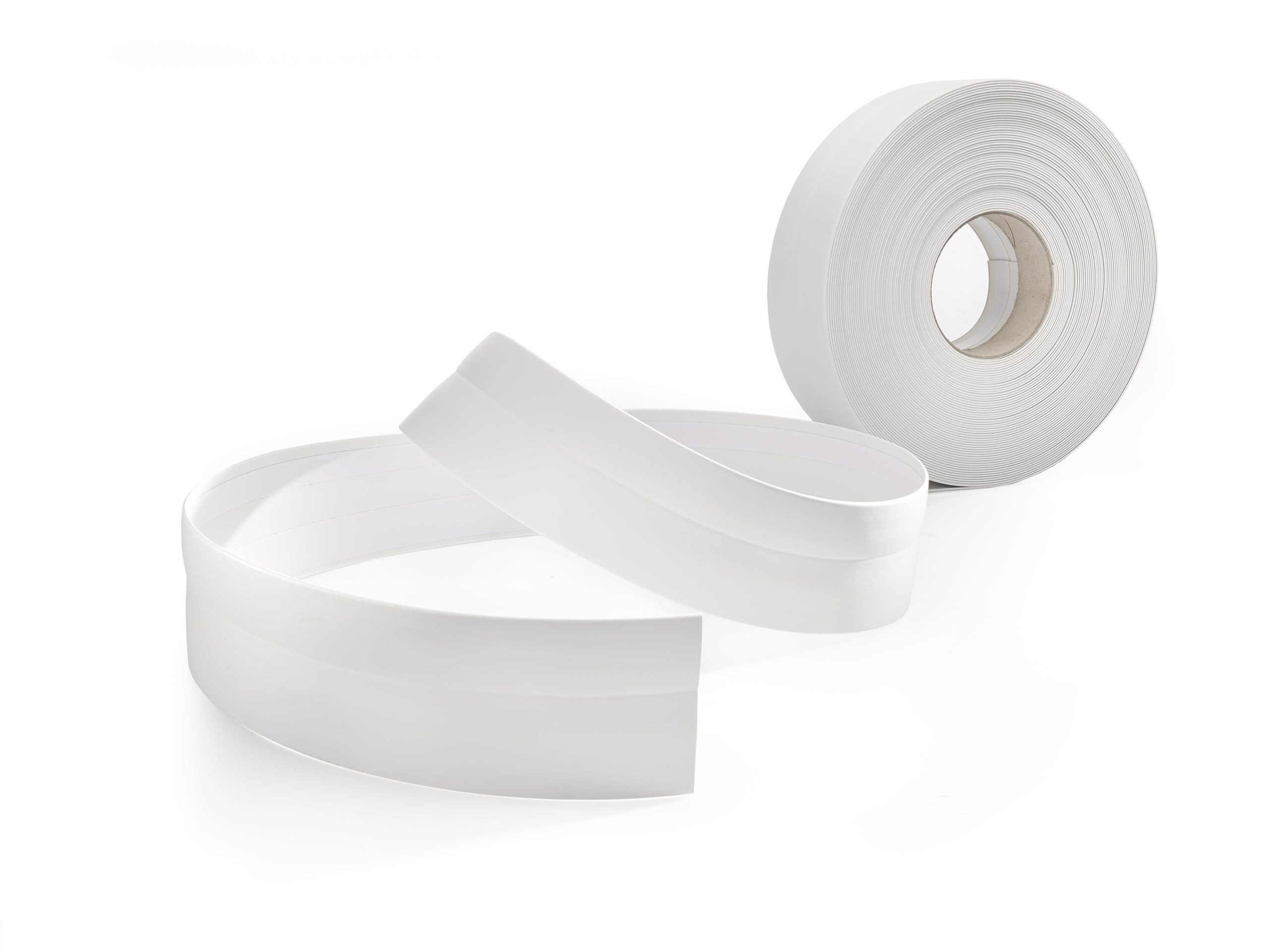 Quest Sockelleiste Weichsockelleiste Selbstklebend Holzdekor 32x23 mm, L: 500,00 cm, H: 3,20 cm, Packung, 1-St., wasserfest, UV-beständig, für Küche & Bad