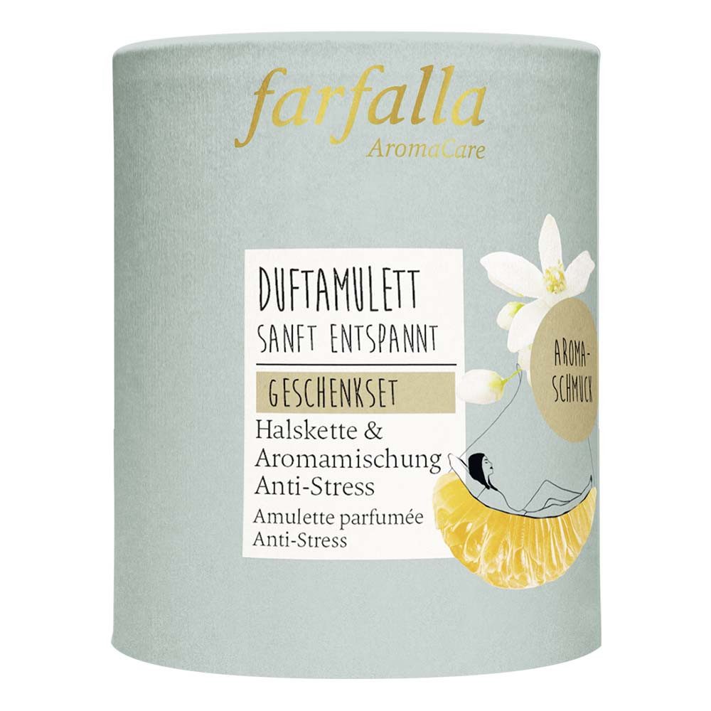 FARFALLA ESSENTIALS AG Pflege-Geschenkset Sanft Entspannt - Set Duftamulett mehr