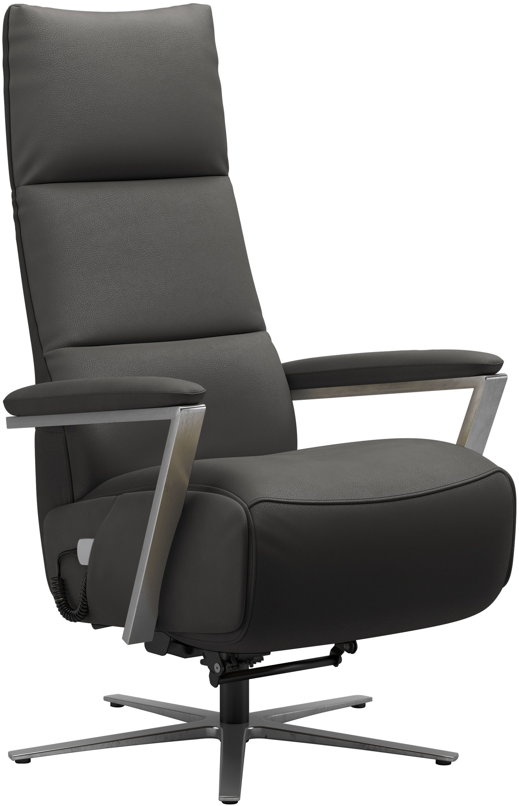 sit&more TV-Sessel Vario Comfort, inkl. Kopfteilverstellung & 360° Drehfunktion, wahlweise mit 3 Motoren, Akku & Aufstehhilfe, Höhe der Armlehnen 64cm