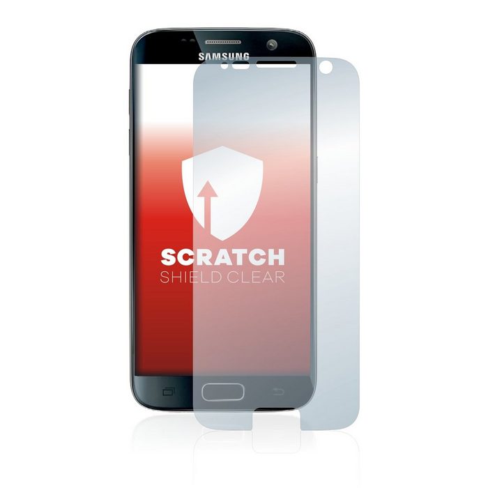 upscreen Schutzfolie für Samsung Galaxy S7 Exynos Displayschutzfolie Folie klar Anti-Scratch Anti-Fingerprint