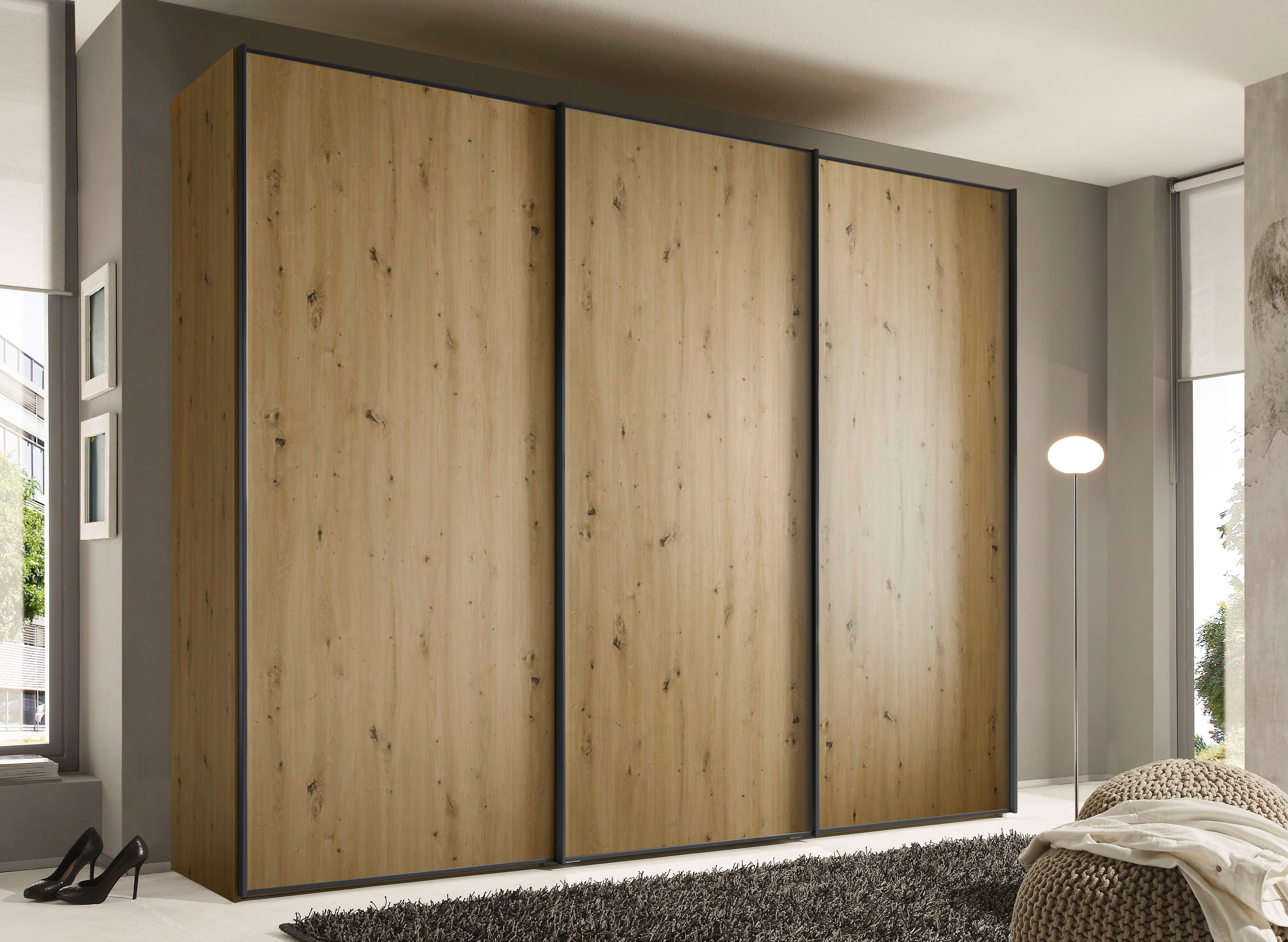 STAUD Schwebetürenschrank Sinfonie Plus, edles Design in hochwertiger Qualität, Made in Germany Mit vier verschiedenen Ausstattungsvarianten