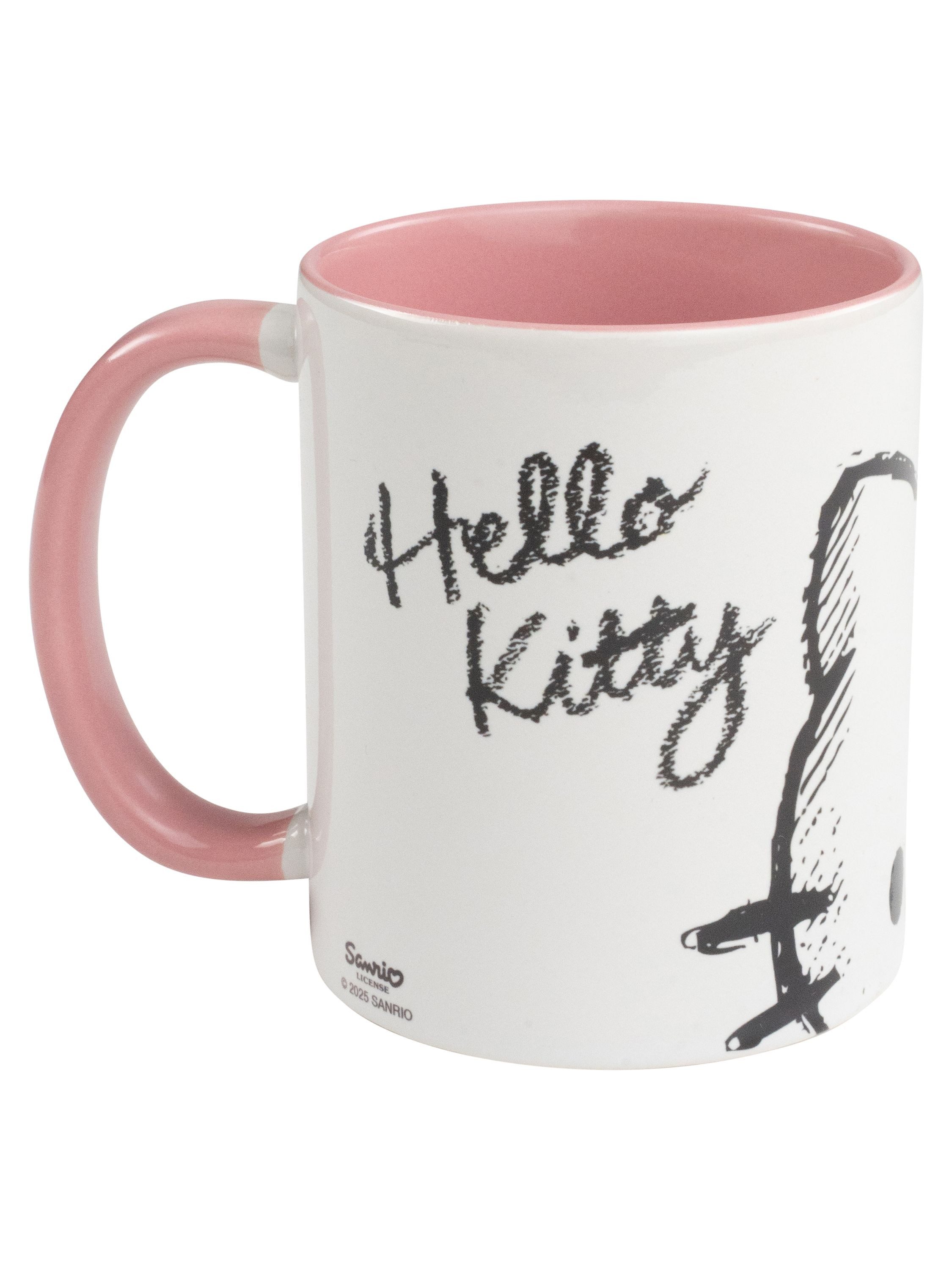 United Labels® Tasse Hello Kitty Tasse Becher Kaffeetasse 320 ml, Keramik