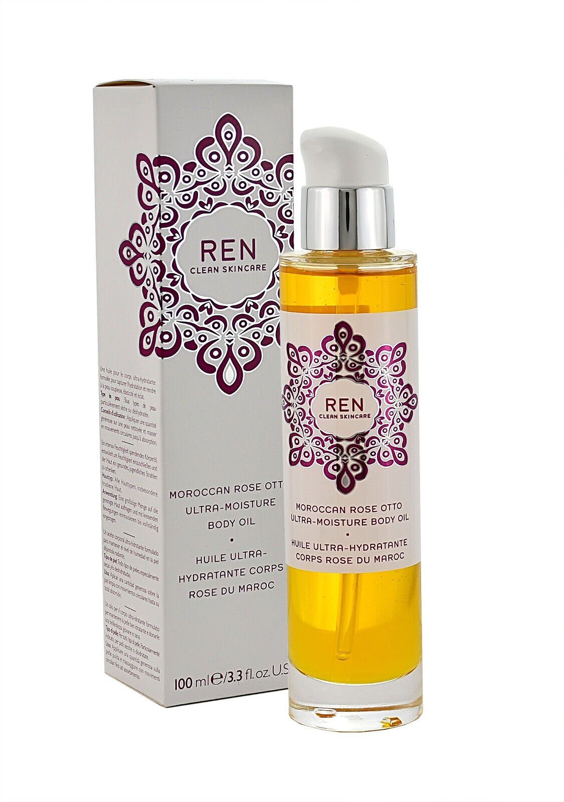 REN Clean ROSE MOROCCAN Skincare ULTRA-MOISTURE ML OIL REN BODY Körperöl OTTO 100