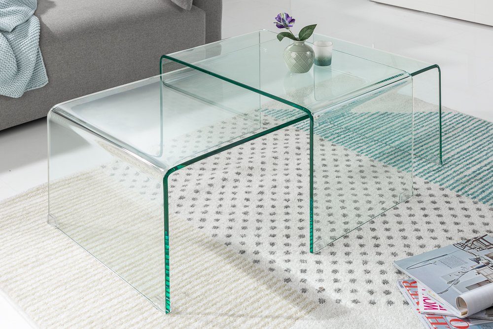 riess-ambiente Couchtisch FANTOME 100cm transparent · günstig online kaufen
