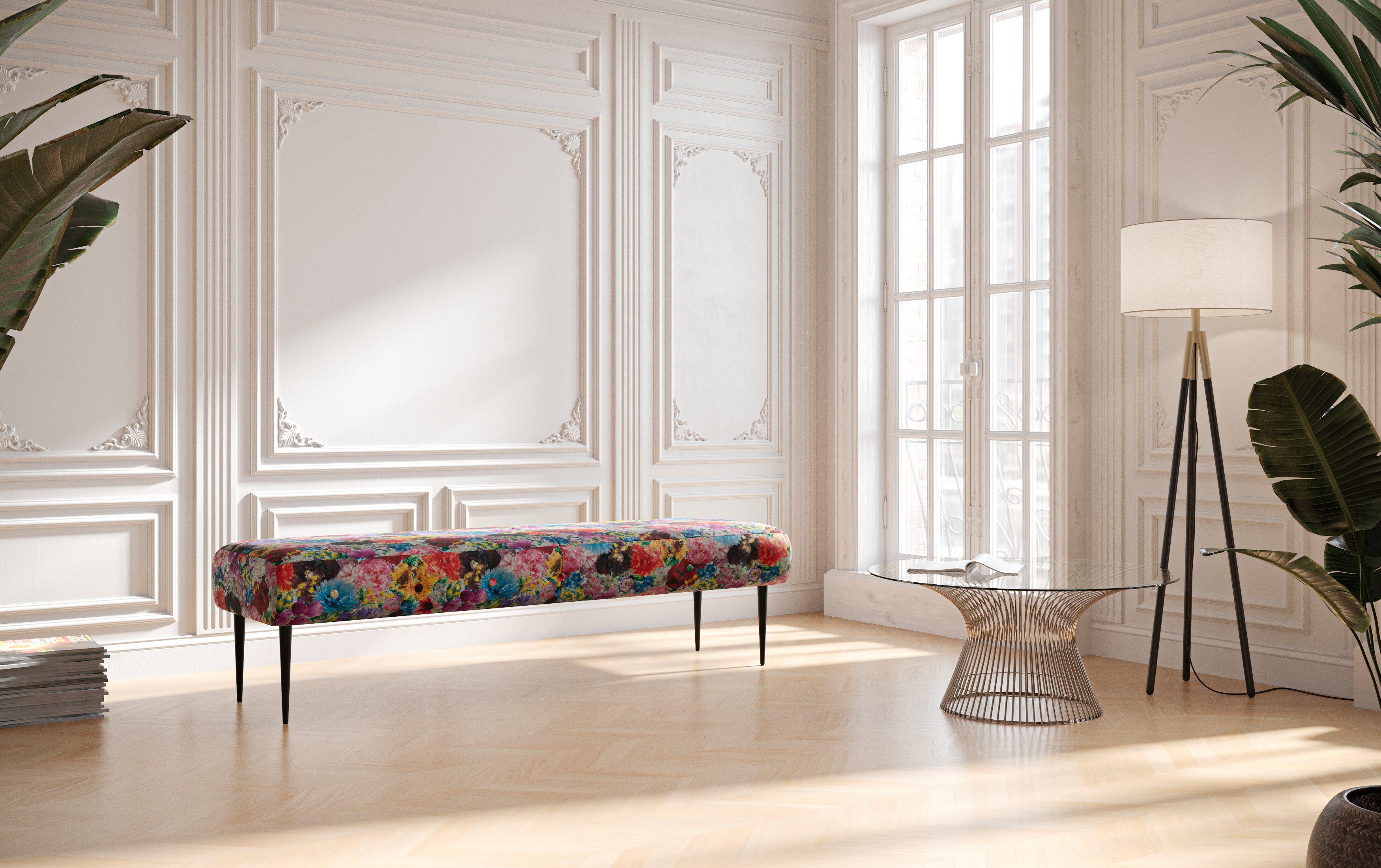 Home affaire 3-Sitzer Amber, mit Knopfheftung,in verschieden Stoffarten