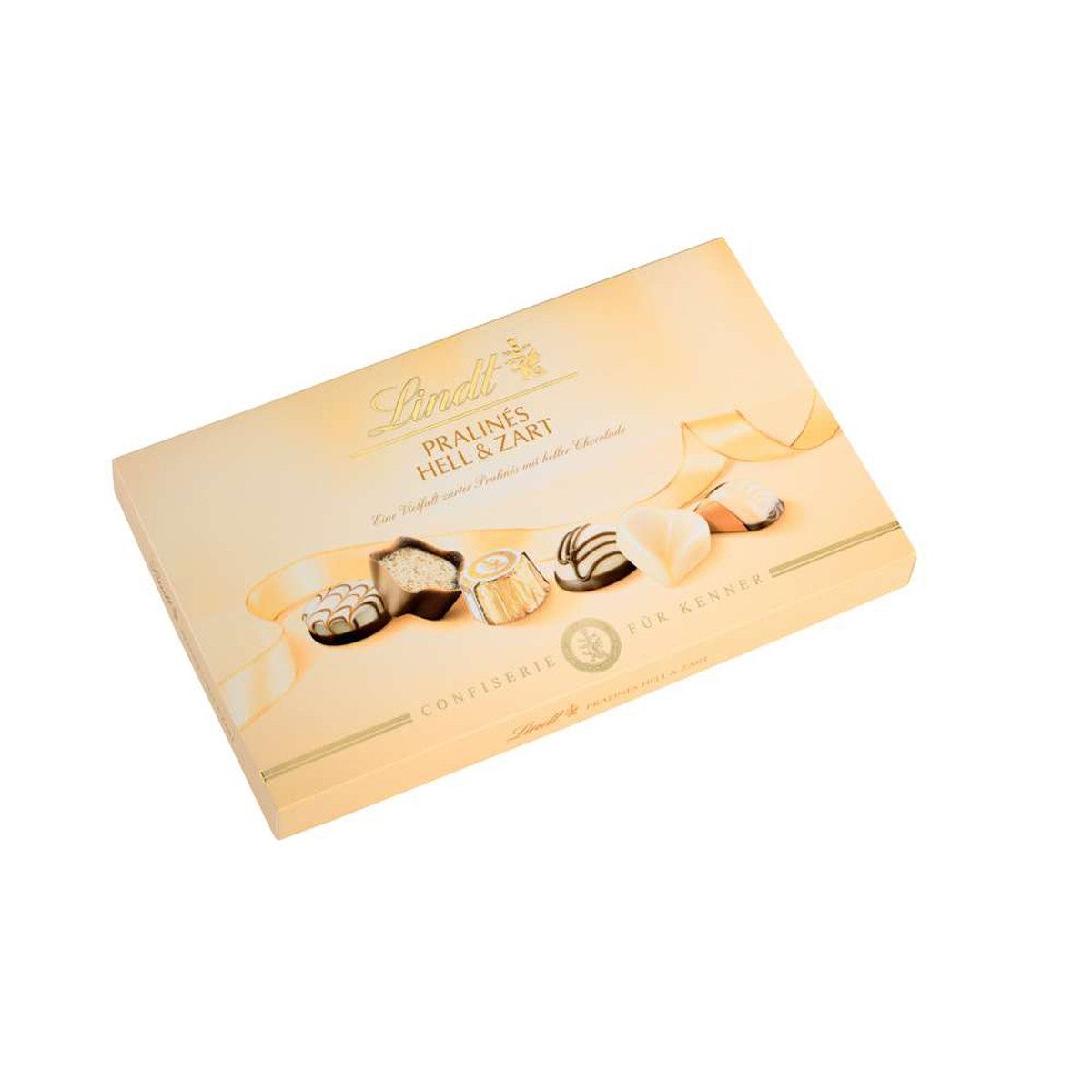 LINDT Schokolade, Lindt Pralines Hell und Zart für Liebhaber heller Pralinen 200g