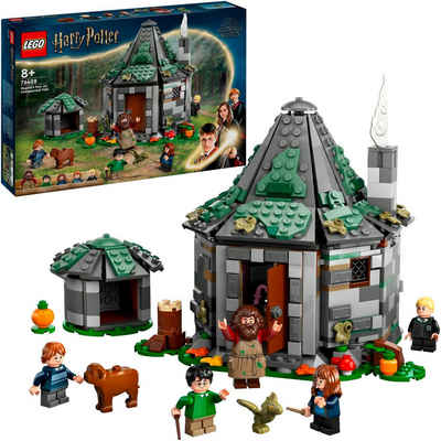 LEGO® Konstruktionsspielsteine Hagrids Hütte: Ein unerwarteter Besuch (76428), LEGO® Harry Potter™, (896 St), Made in Europe