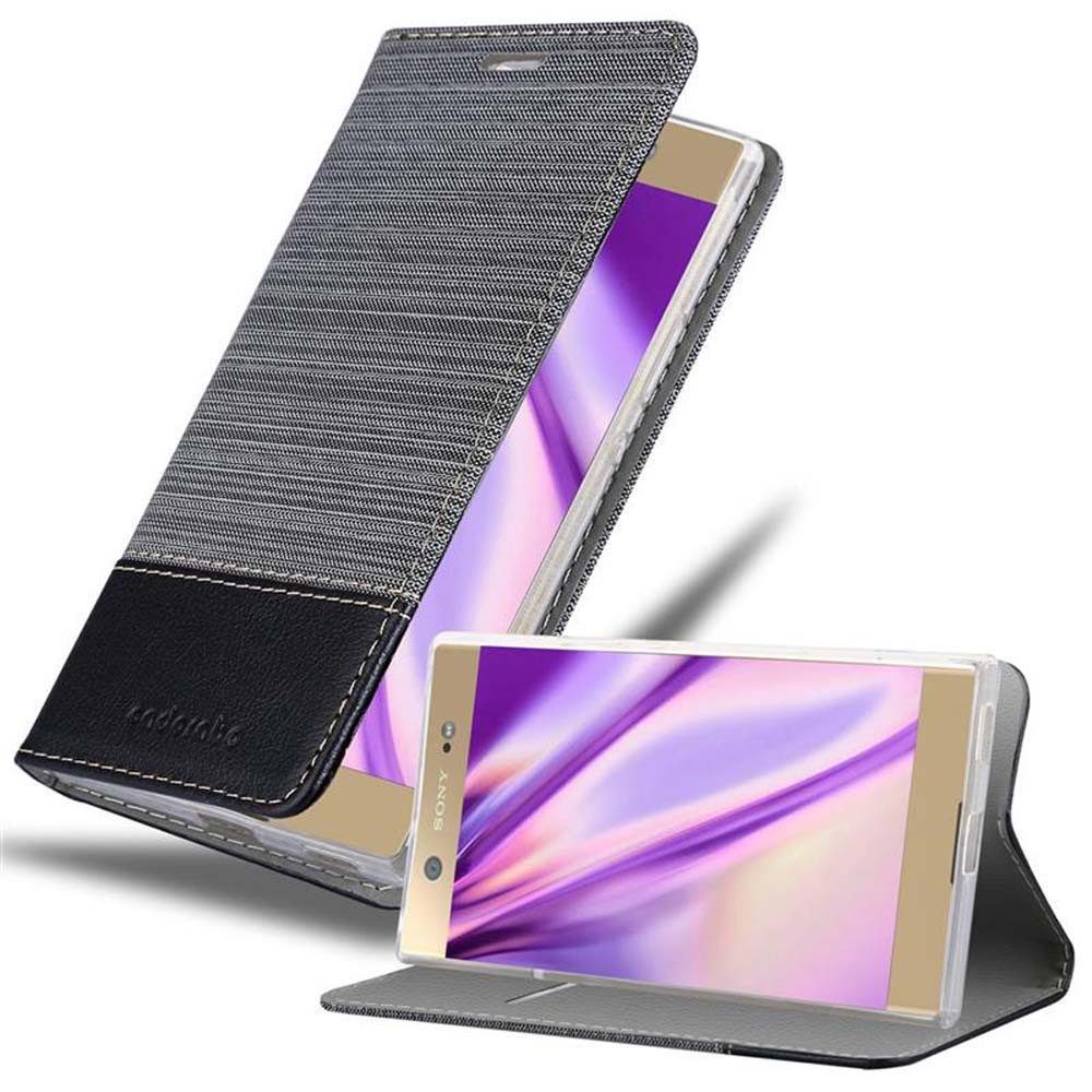 Cadorabo Handyhülle für Sony Xperia XA1 ULTRA Hülle Sony Xperia XA1 ULTRA, Klappbare Handy Schutzhülle - Hülle - mit Standfunktion und Kartenfach