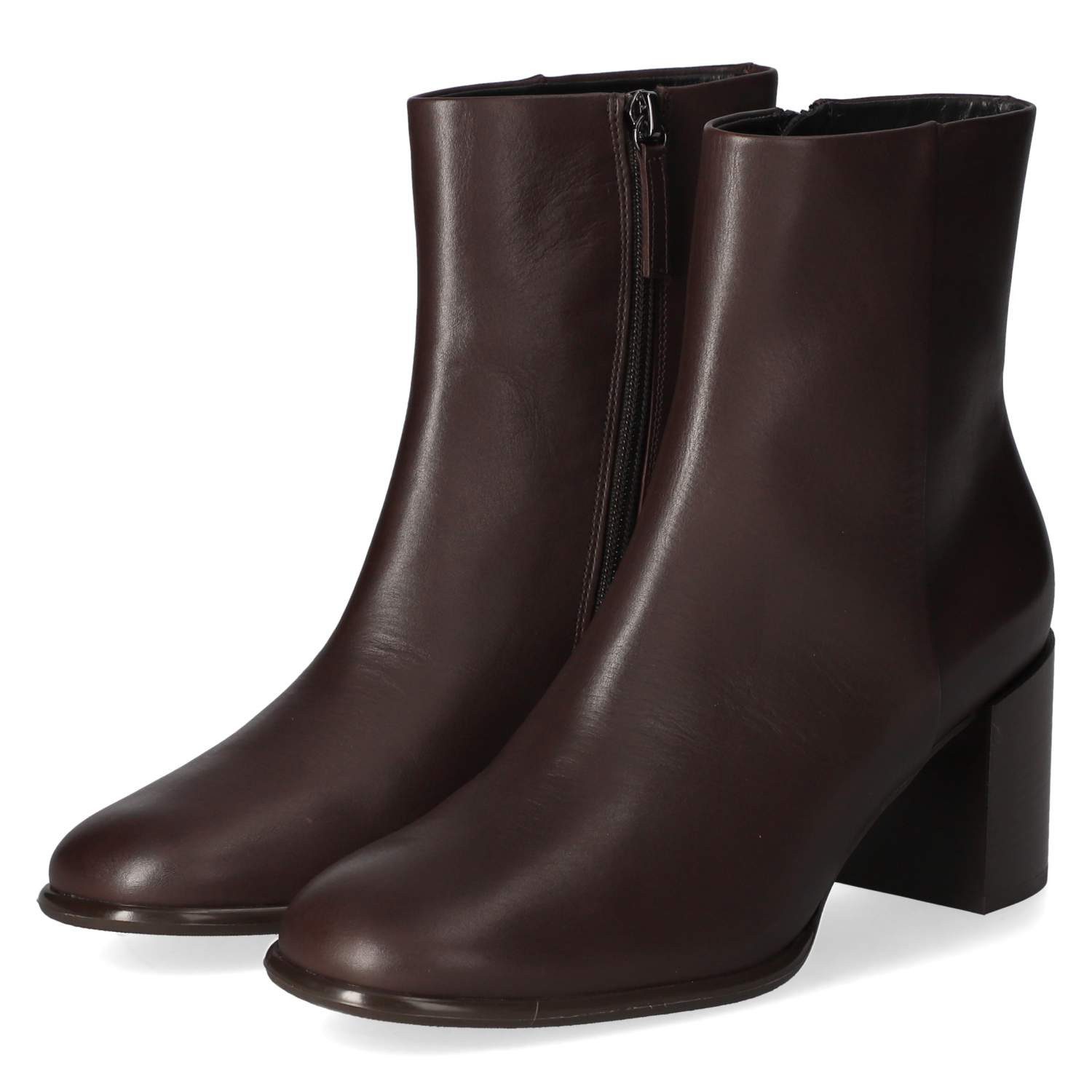 Högl Högl Klassische Stiefeletten 210660321000 Damen Glattleder brown Schlupfstiefel