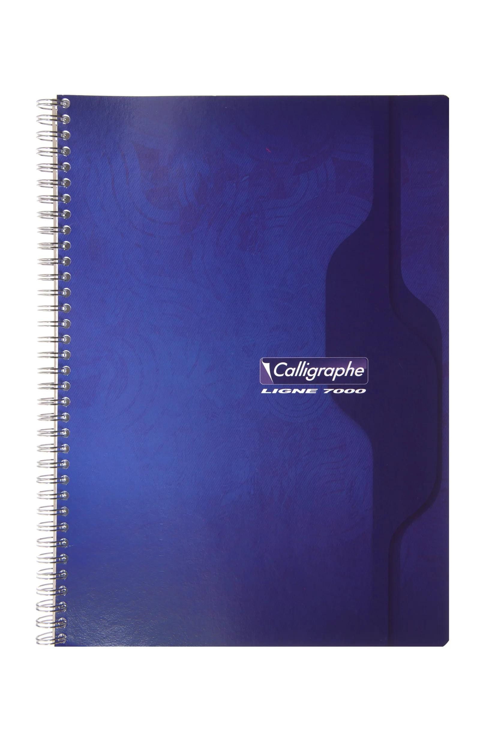 CLAIREFONTAINE Notizbuch 5x POL.Doppelkart.111X158 210G KOBALTBL./2 - Sortiert 2416C, Calligraphe 7000
