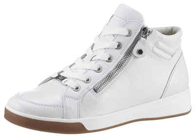 Ara ROM Сапоги на шнуровке, Keilabsatz, High Top-Sneaker, Freizeitschuh in Schuhweite G = weit