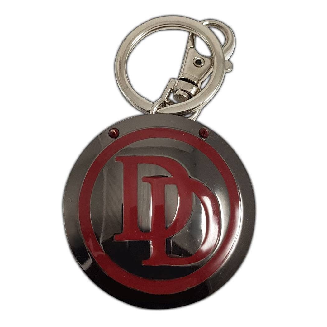 SEMIC Schlüsselanhänger Marvel Comics Metall-Schlüsselanhänger Daredevil Logo